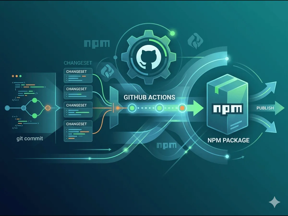 Publish your npm package using Changesets and GitHub actions thumbnail