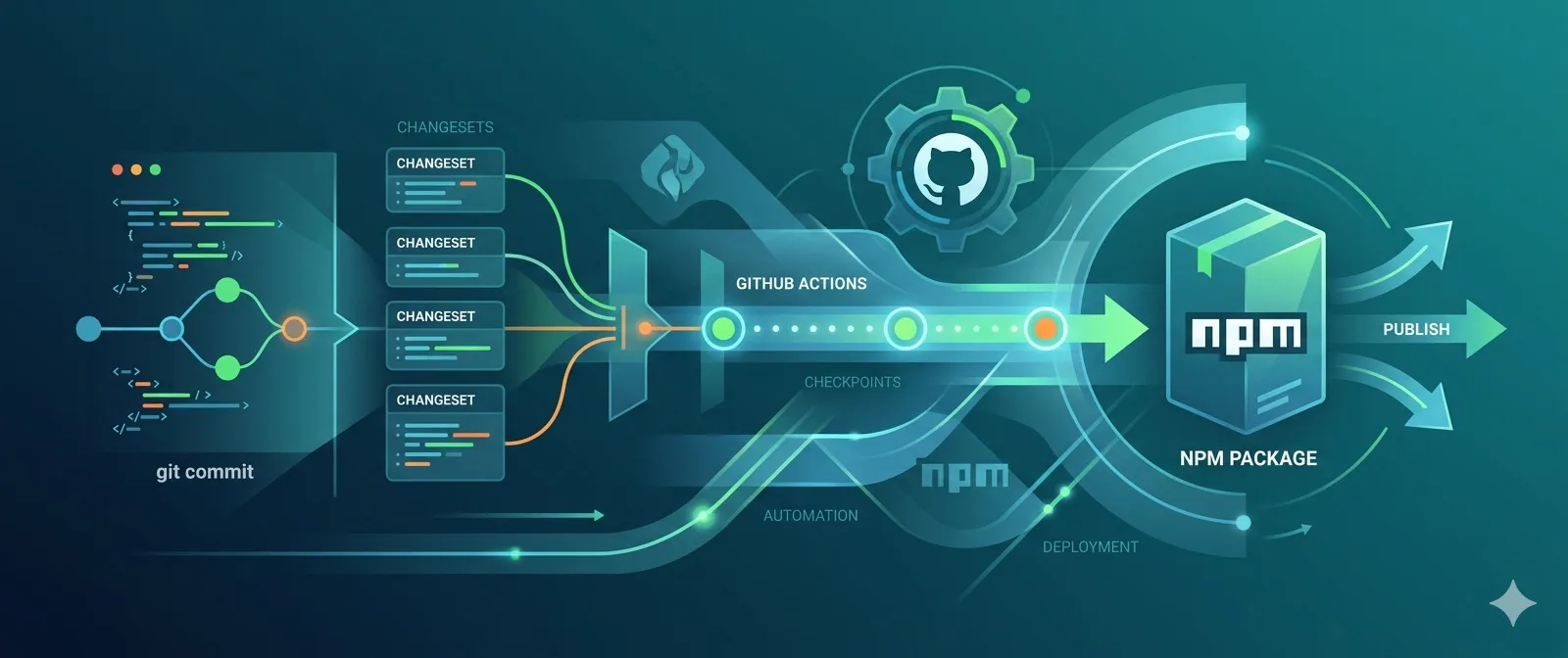 Publish your npm package using Changesets and GitHub actions